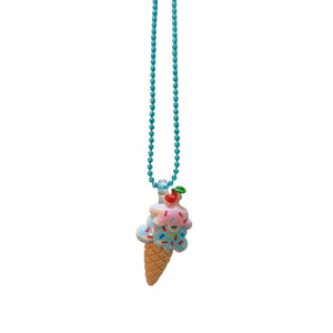 Pop Cutie Gacha Sprinkle Ice Cream Kids Necklaces