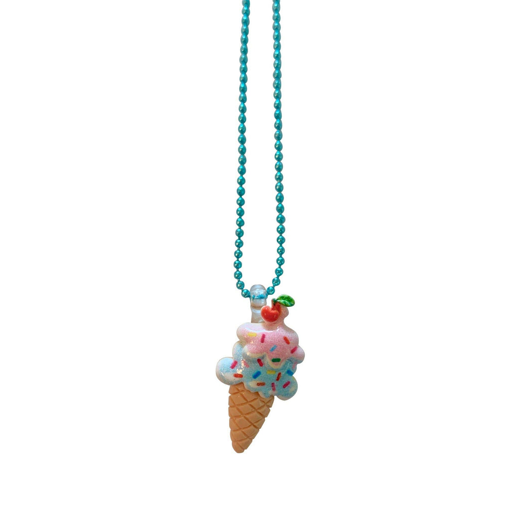 Pop Cutie Gacha Sprinkle Ice Cream Kids Necklaces