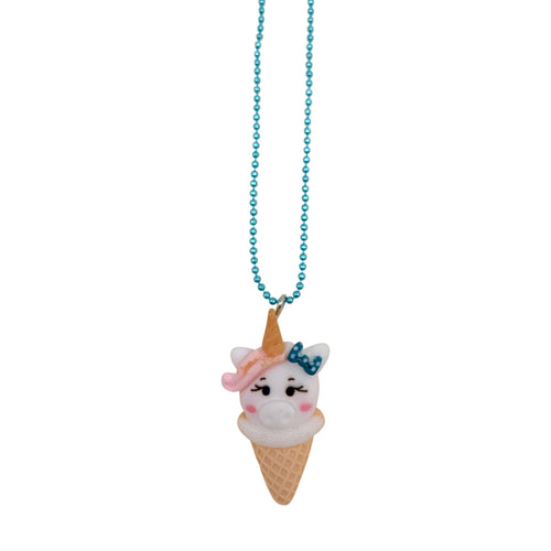 Pop Cutie Gacha Kawaii Ice Cream Kids Necklaces 12 pcs