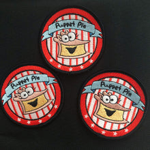 Fundraiser Puppet Pie sew-on patch