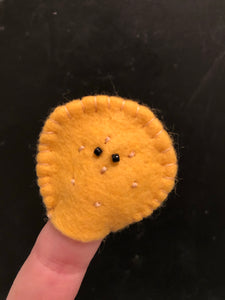 Ritz Cracker Finger Puppet